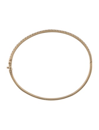 Ferko's 14K Diamond Hinged Bangle