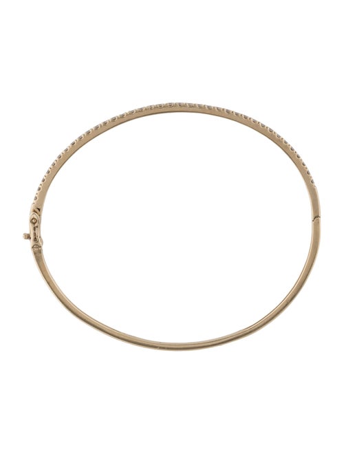 Ferko's 14K Diamond Hinged Bangle