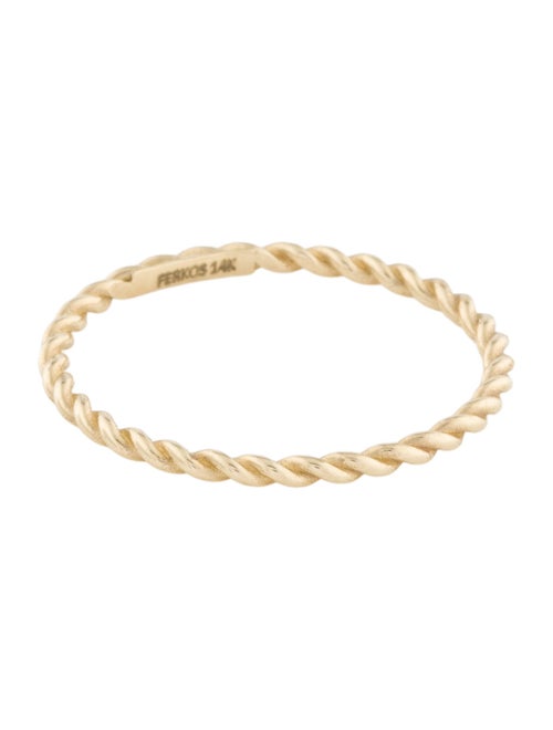 Ferko's 14K Twists Rope Band