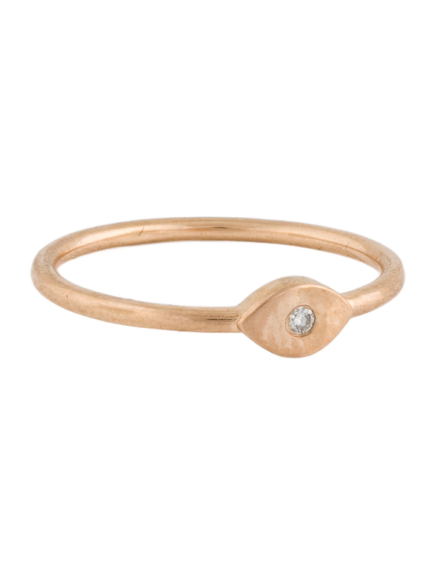 Ferko's 14K Diamond Evil Eye Ring