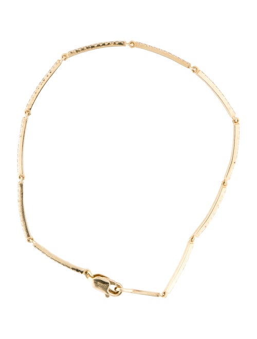 Ferko's 14K Diamond Bar Link Bracelet