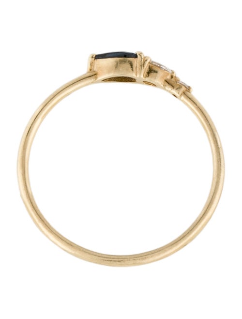 Ferko's 14K Sapphire & Diamond Band Ring