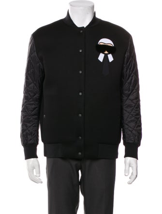 FENDI x Karl Lagerfeld Graphic Print Jacket