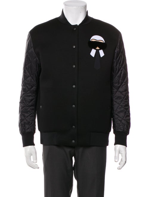 FENDI x Karl Lagerfeld Graphic Print Jacket
