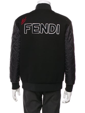 FENDI x Karl Lagerfeld Graphic Print Jacket