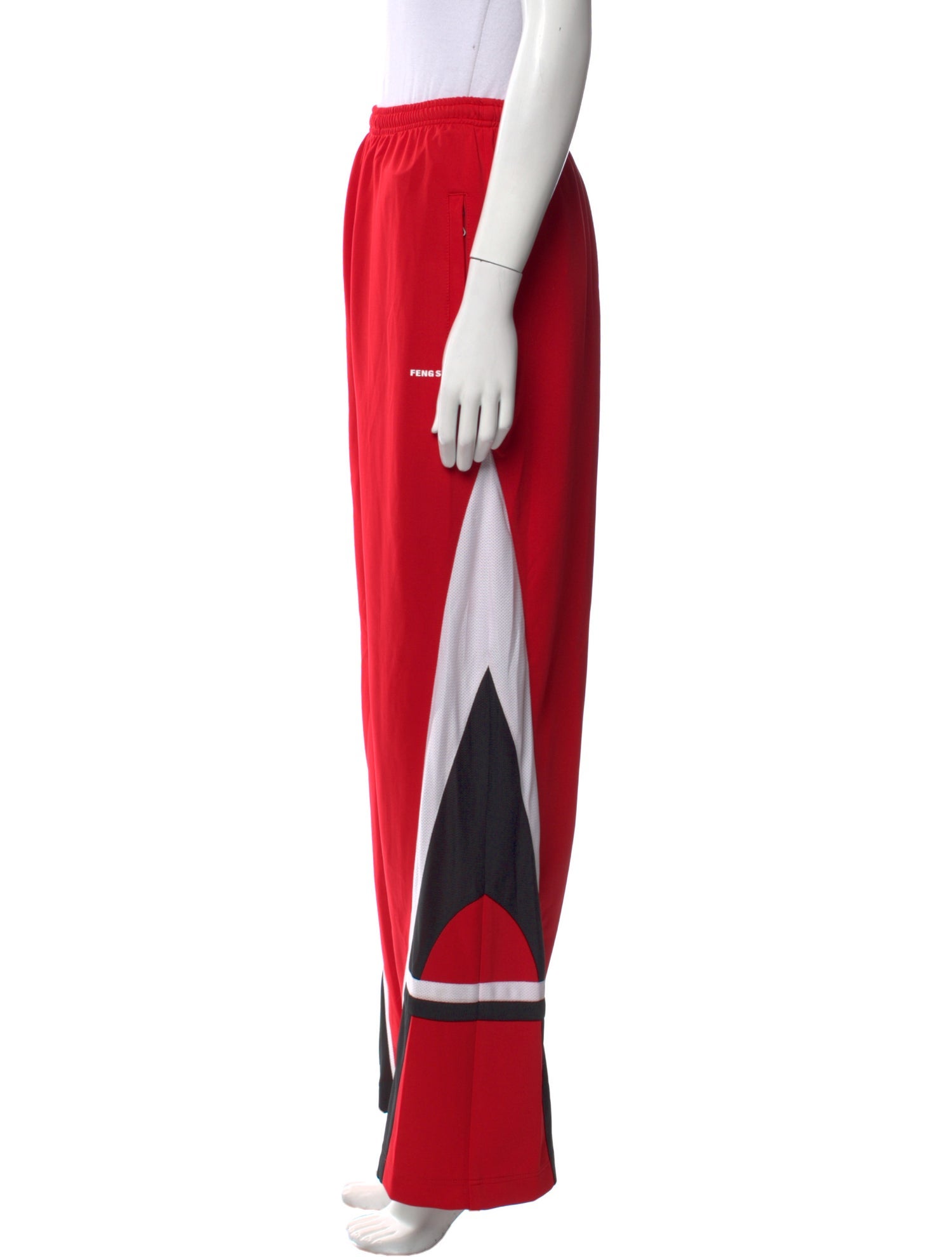 FENG SYSTEM Striped Wide Leg Pants w/ Tags