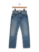 The FEEL Studio Inc. Mid-Rise Straight Leg Jeans