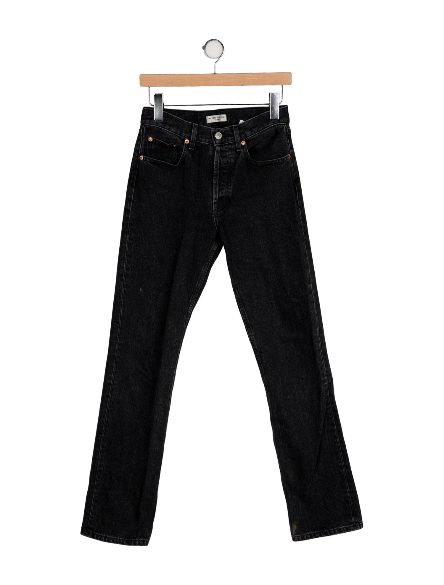 The FEEL Studio Inc. Mid-Rise Straight Leg Jeans