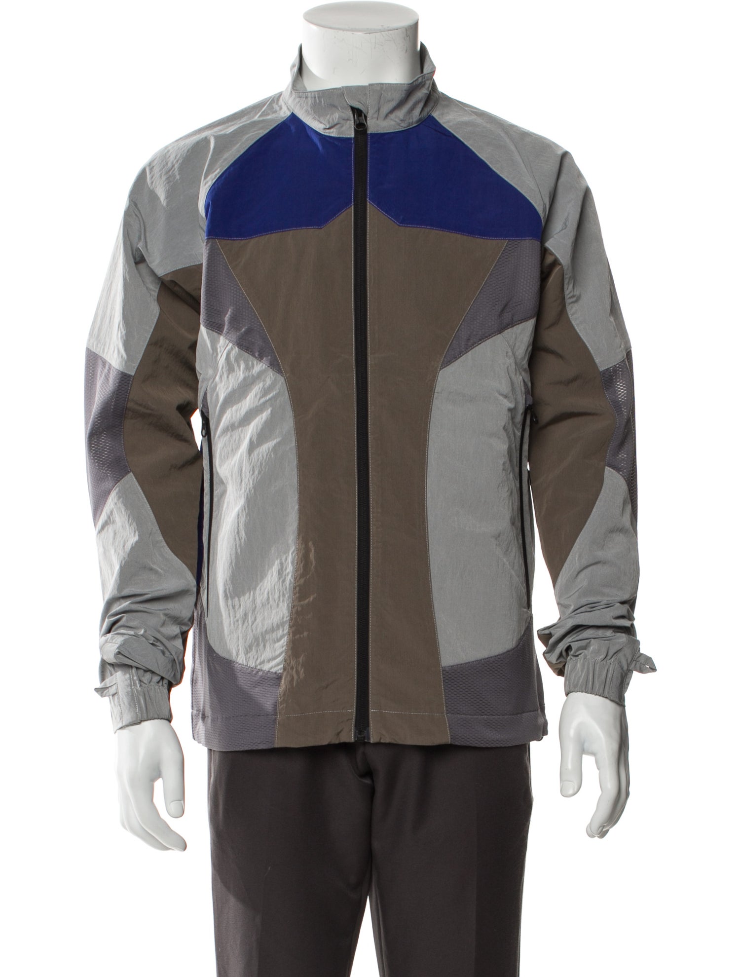FFFPOSTALSERVICE Colorblock Pattern Windbreaker w/ Tags