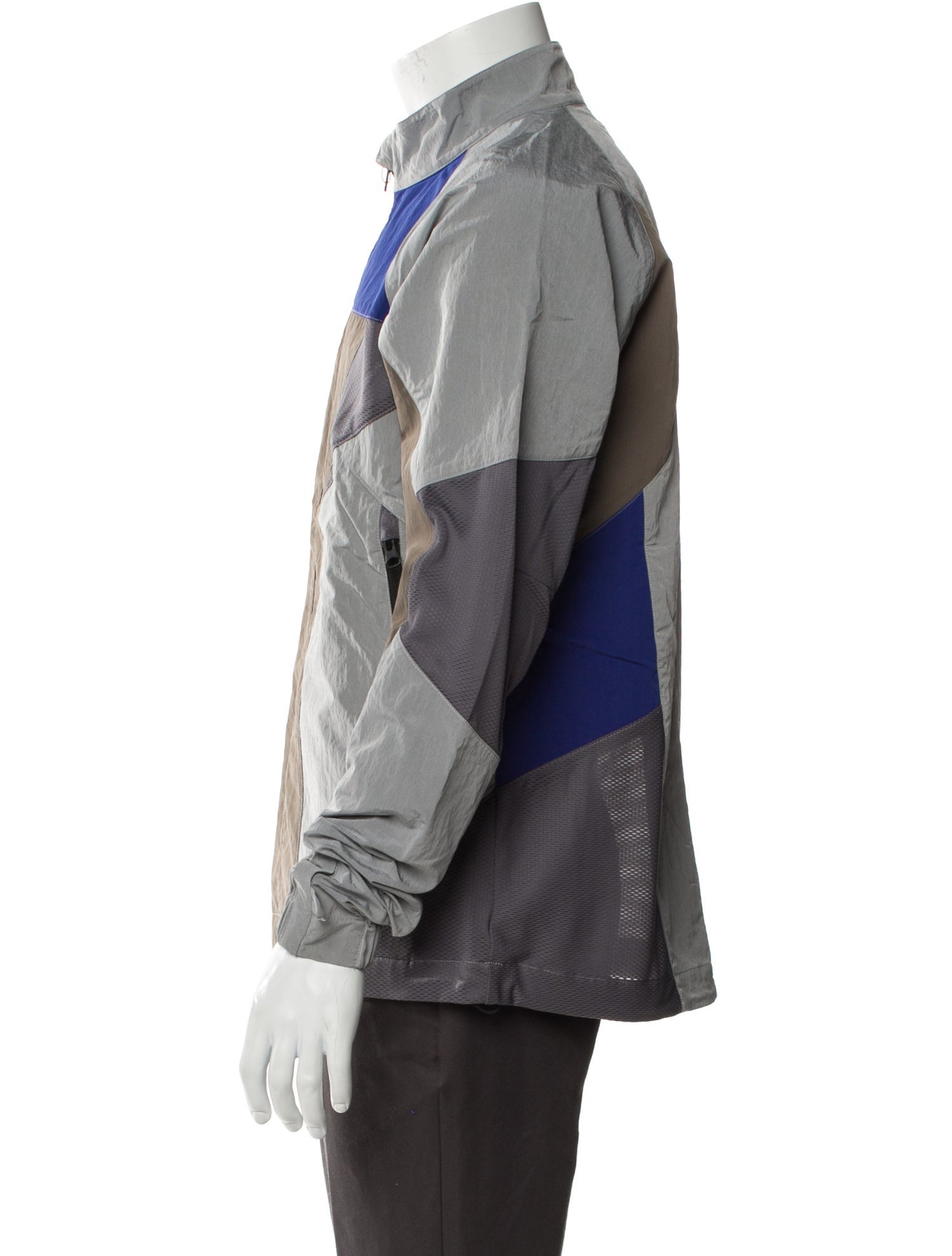 FFFPOSTALSERVICE Colorblock Pattern Windbreaker w/ Tags