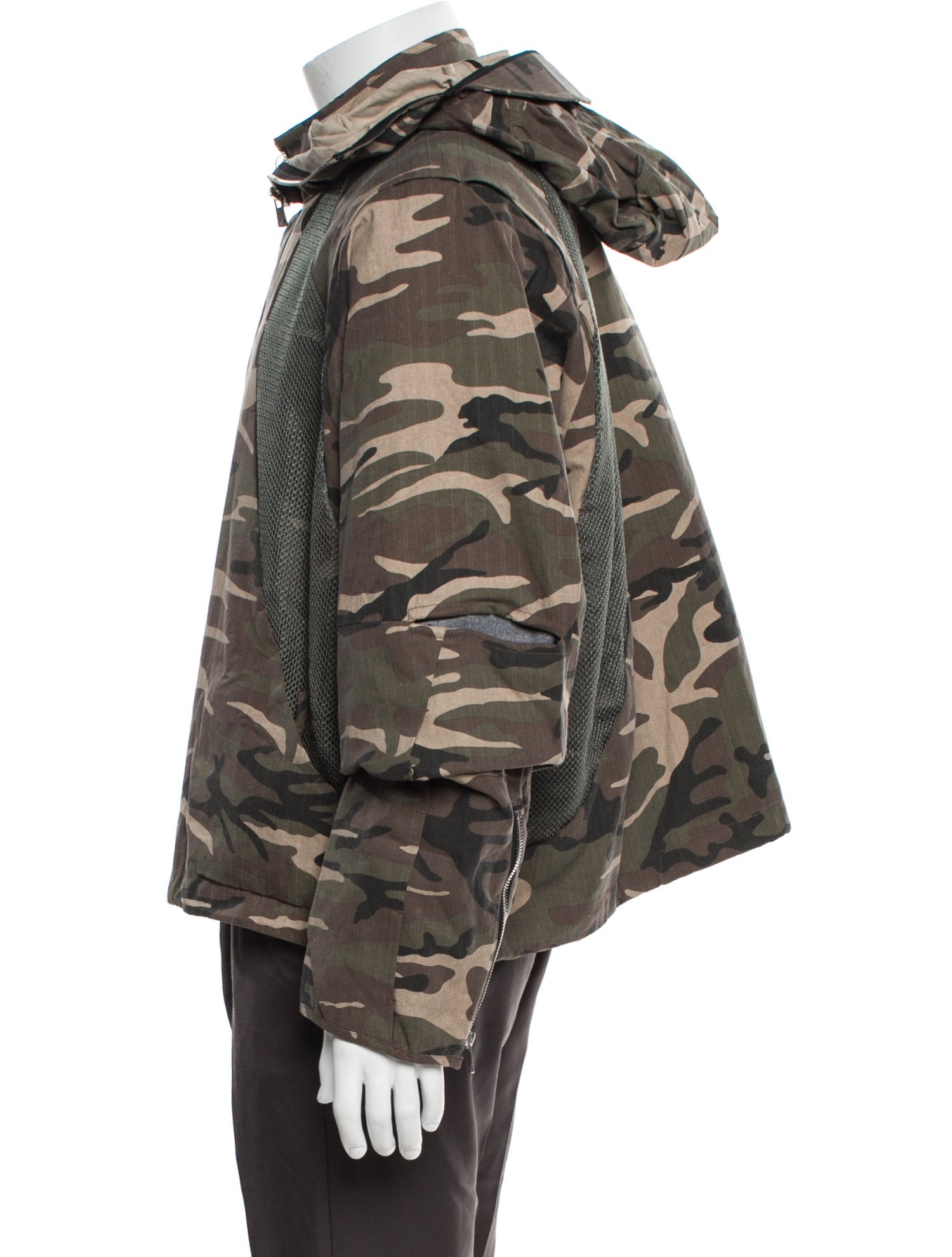 FFFPOSTALSERVICE Printed Utility Jacket w/ Tags