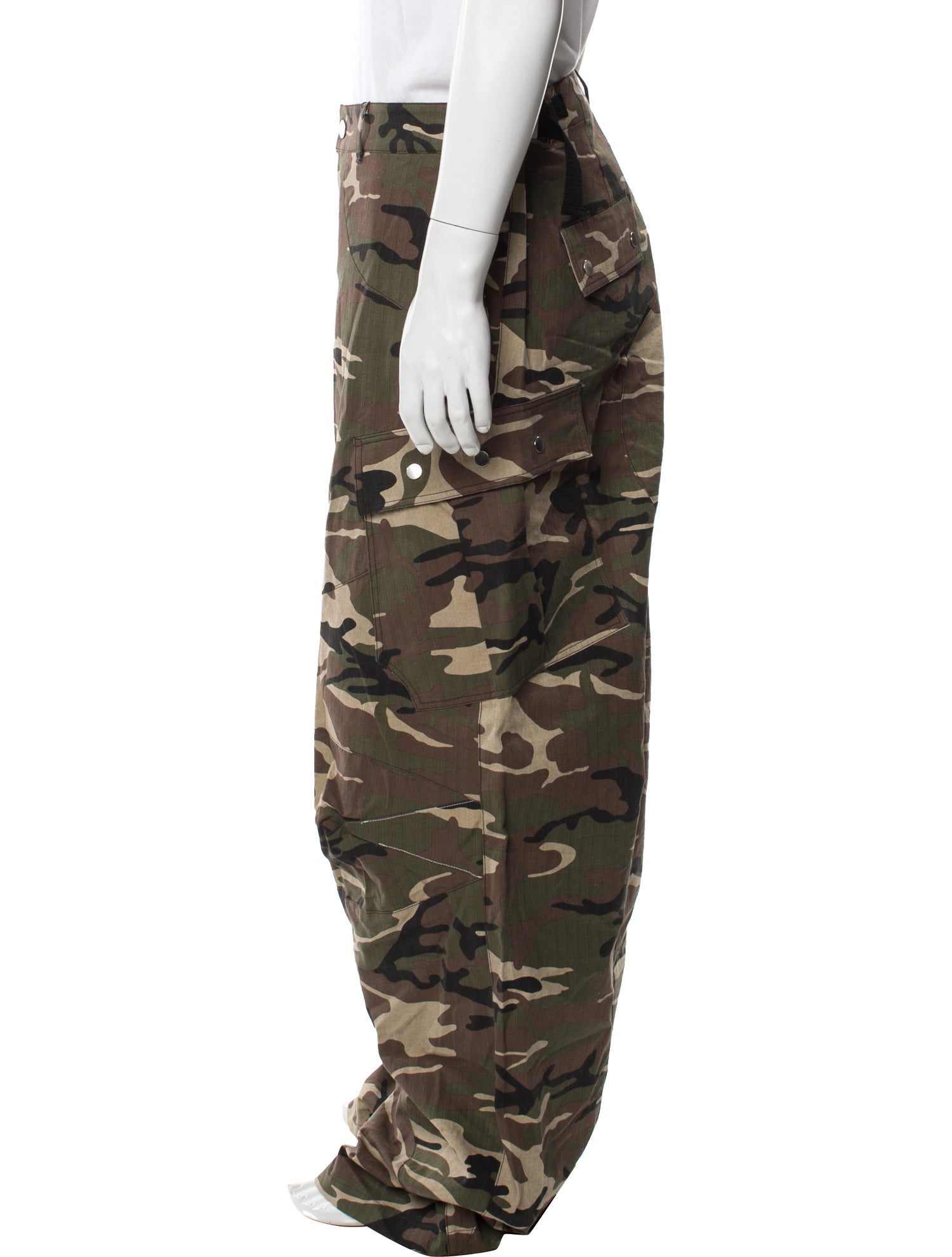 FFFPOSTALSERVICE Camouflage Print Cargo Pants w/ Tags