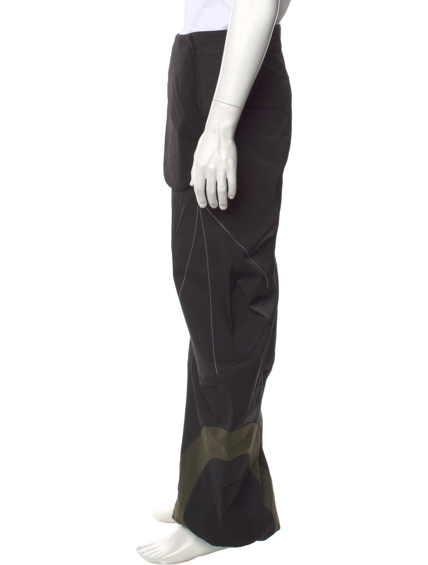 FFFPOSTALSERVICE Colorblock Pattern Pants w/ Tags