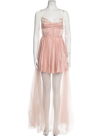 FELEPPA V-Neck Long Dress