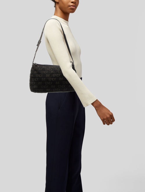 Fendissime Nylon Shoulder Bag