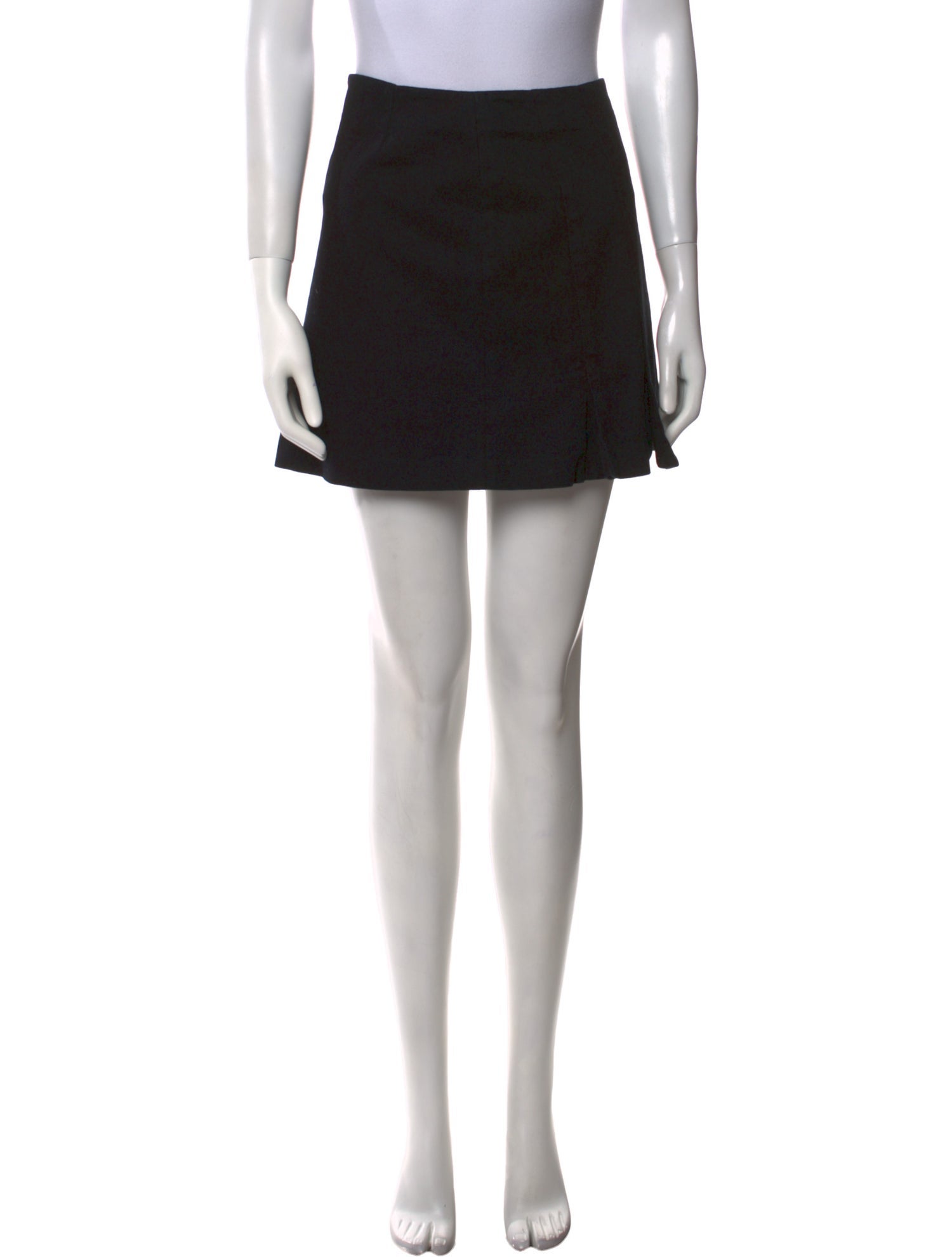 Fendissime Pleated Accents Mini Skirt