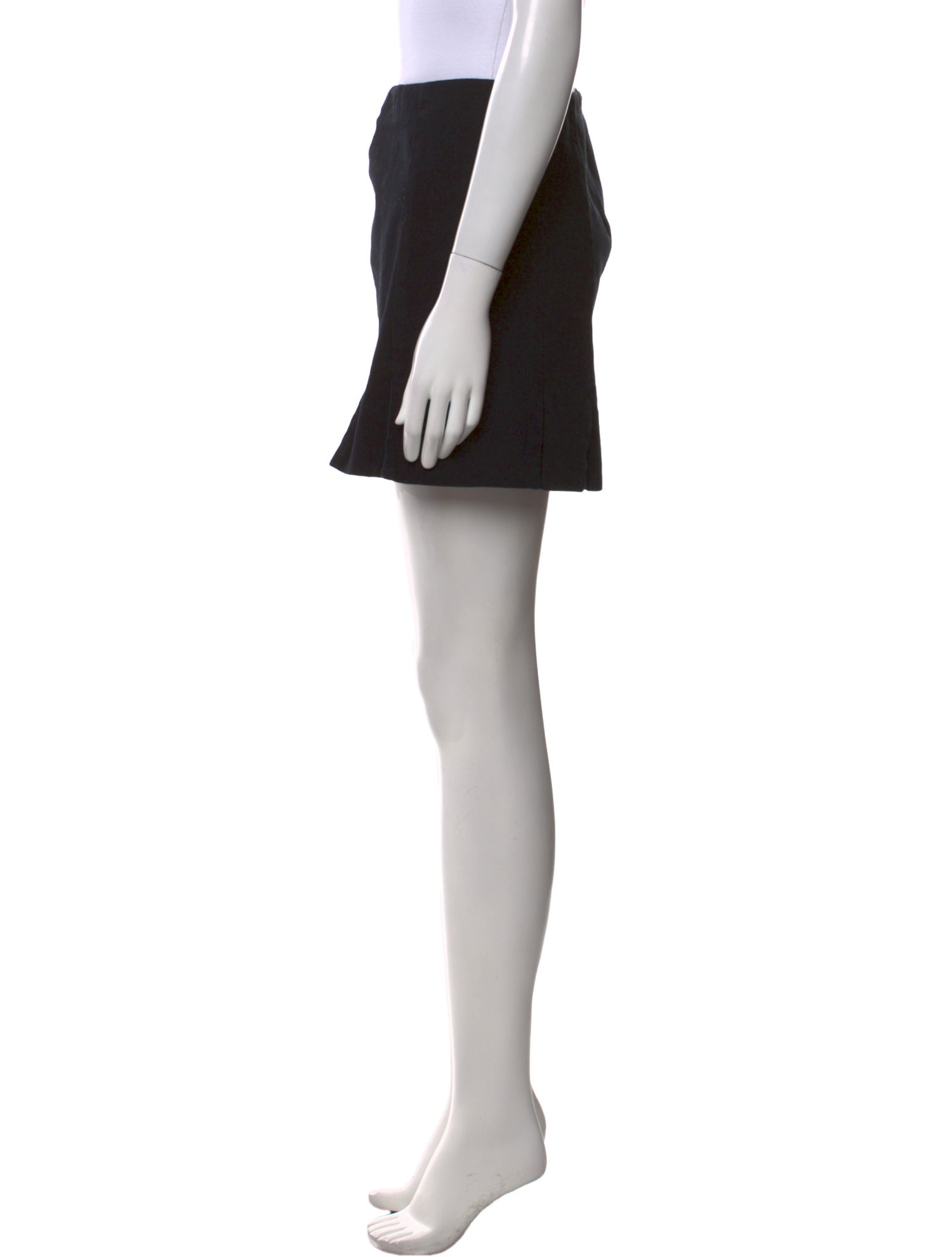 Fendissime Pleated Accents Mini Skirt