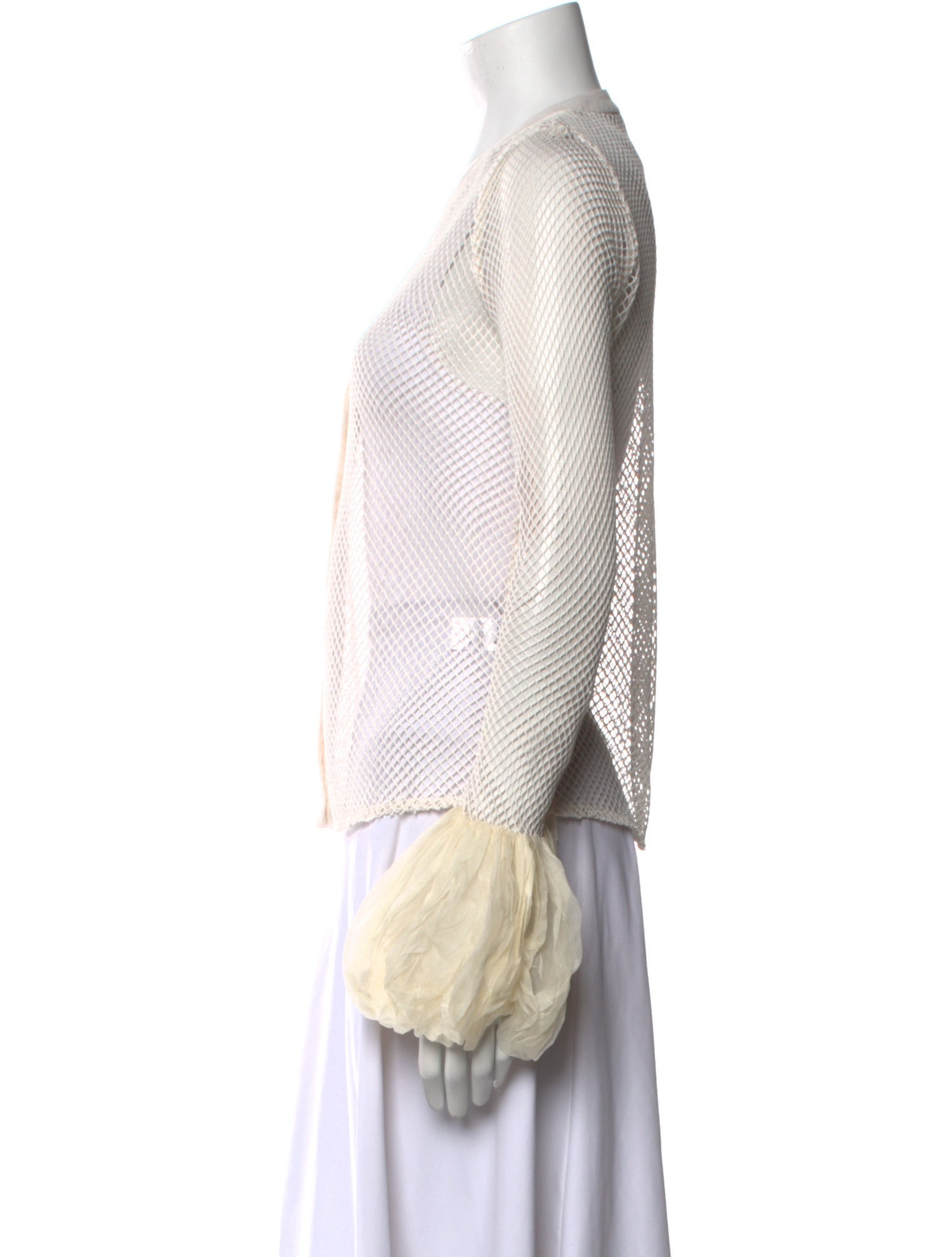 Fe Noel Patterned V-Neck Blouse