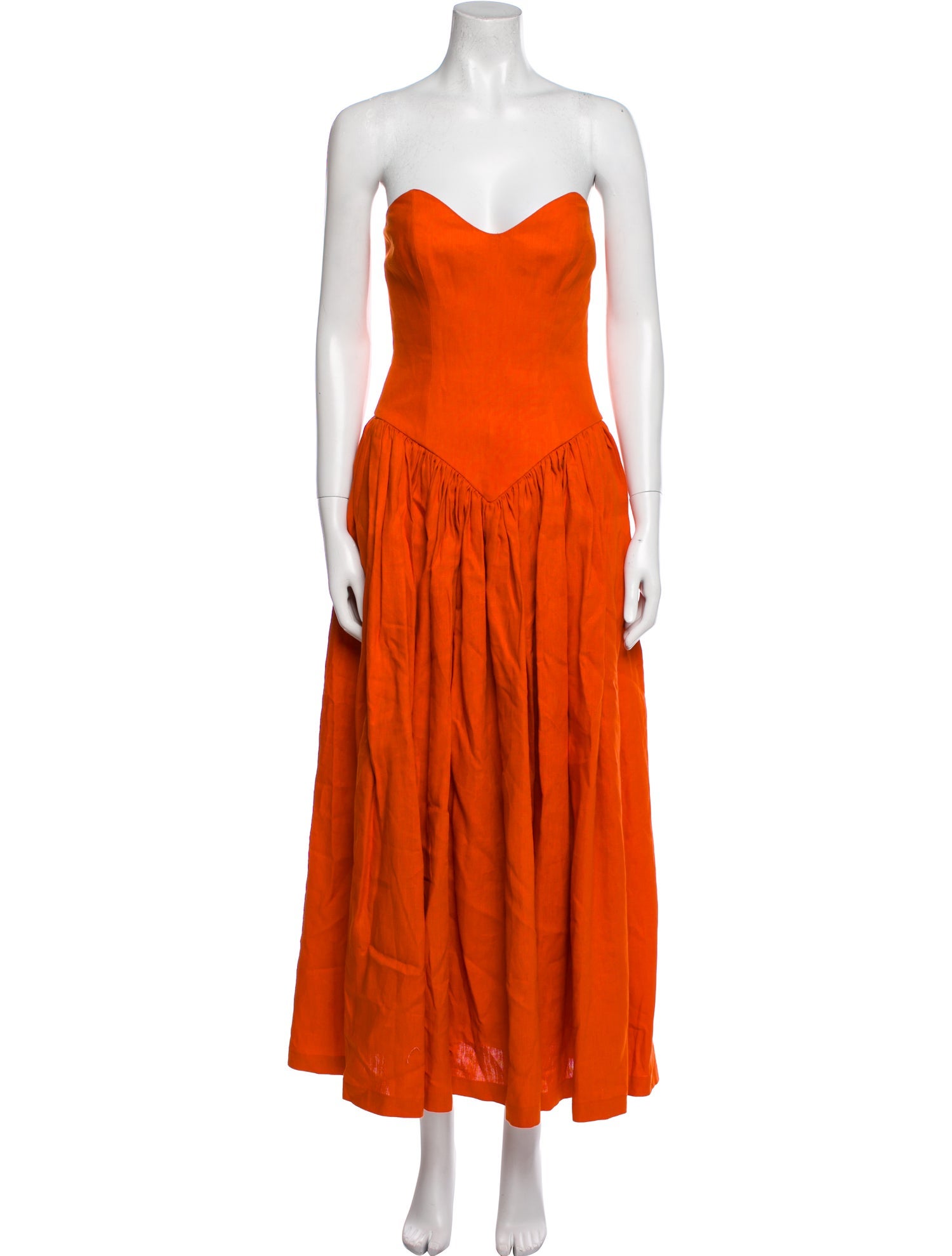 Fe Noel Linen Midi Length Dress