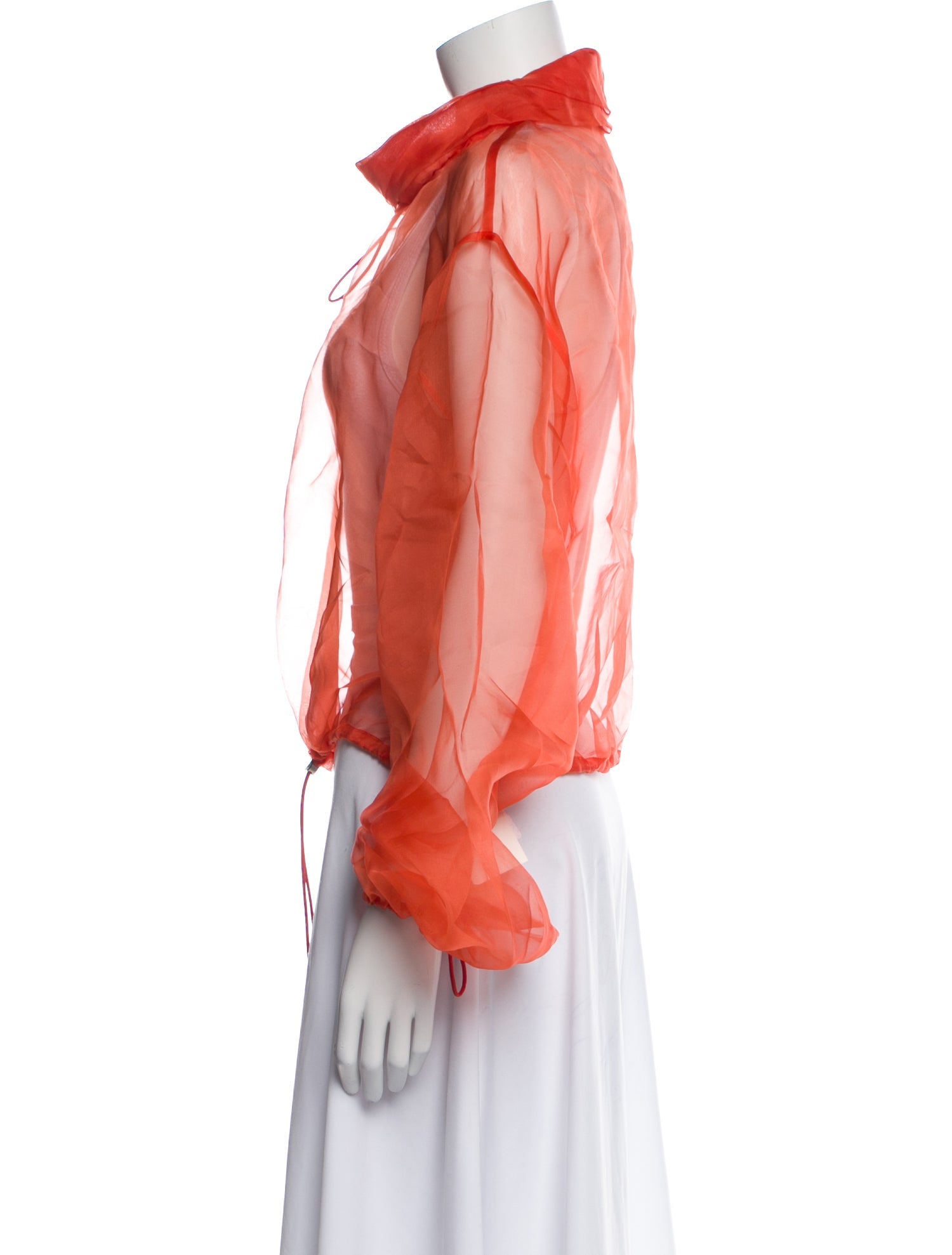 Fe Noel Silk Long Sleeve Top