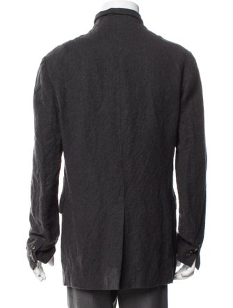 Forme 3'3204322896 Men's Grey Wool Blazer