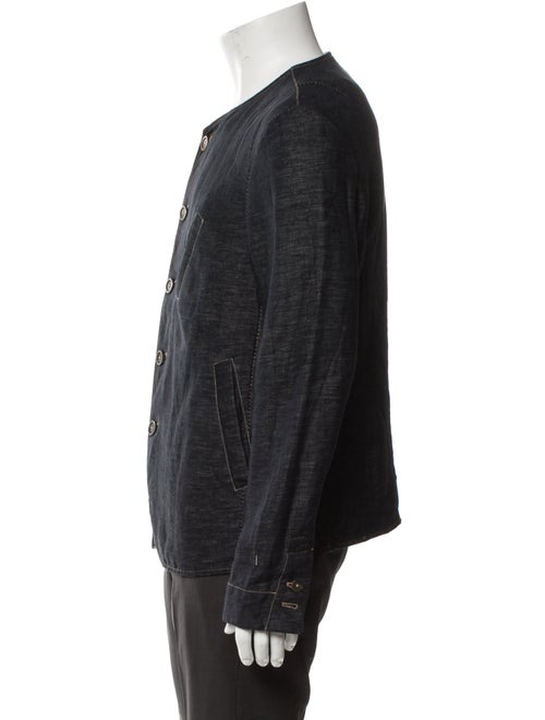 Forme 3'3204322896 Linen Denim Jacket