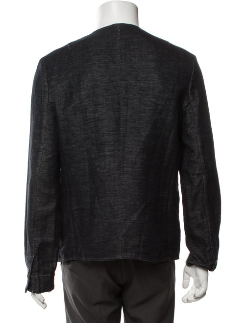 Forme 3'3204322896 Linen Denim Jacket