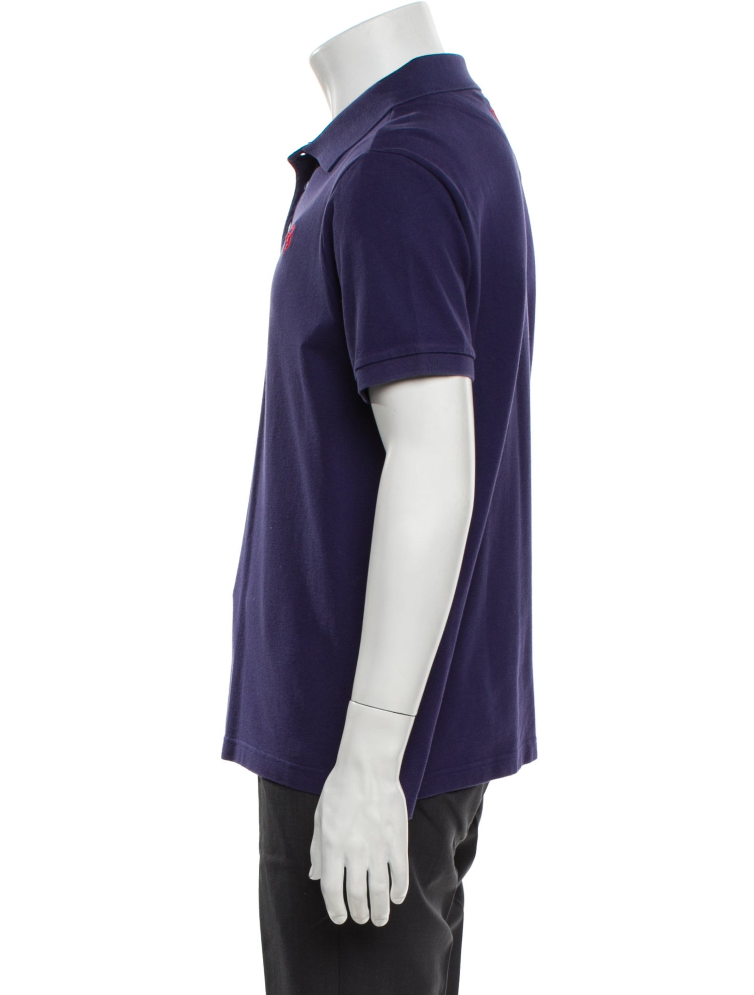 Ferrari Collar Short Sleeve Polo Shirt