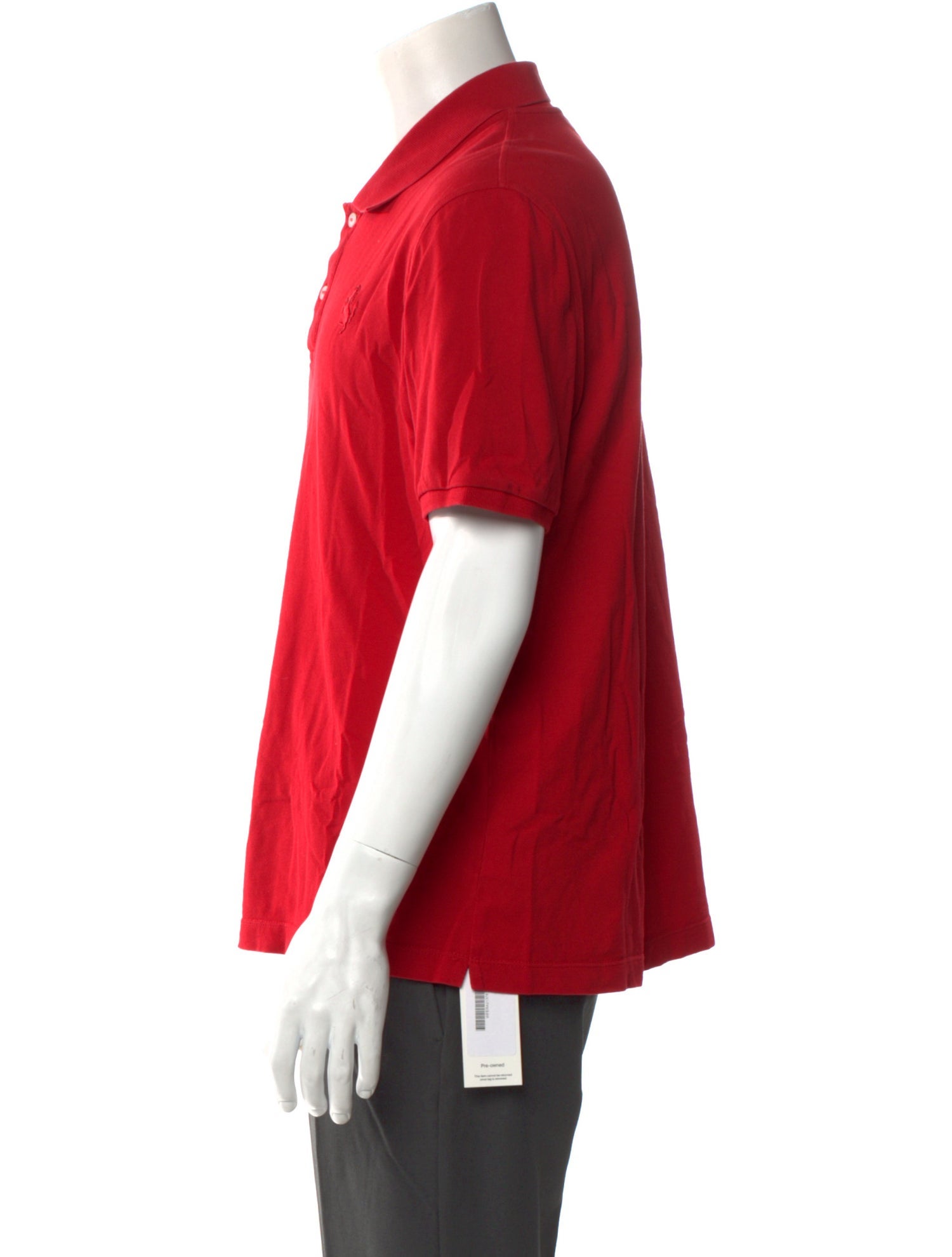 Ferrari Collar Short Sleeve Polo Shirt