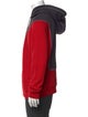 Ferrari Colorblock Pattern Crew Neck Hoodie