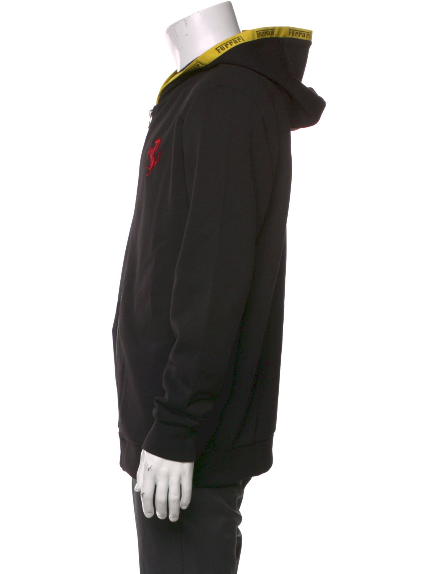 Ferrari Graphic Print Crew Neck Hoodie