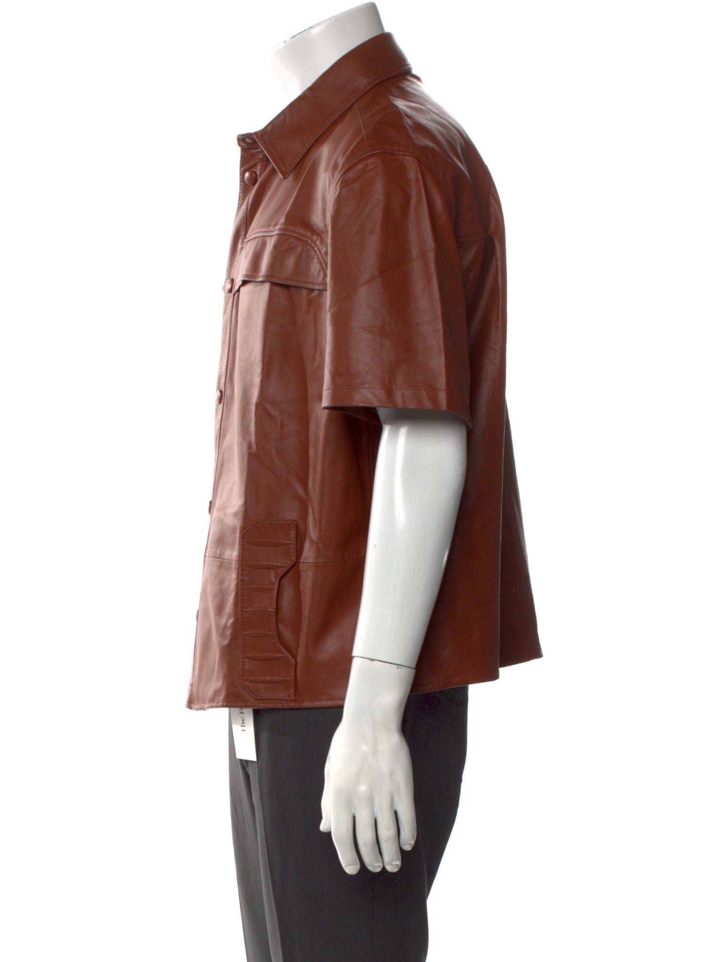 Ferrari Lambskin Short Sleeve Shirt w/ Tags