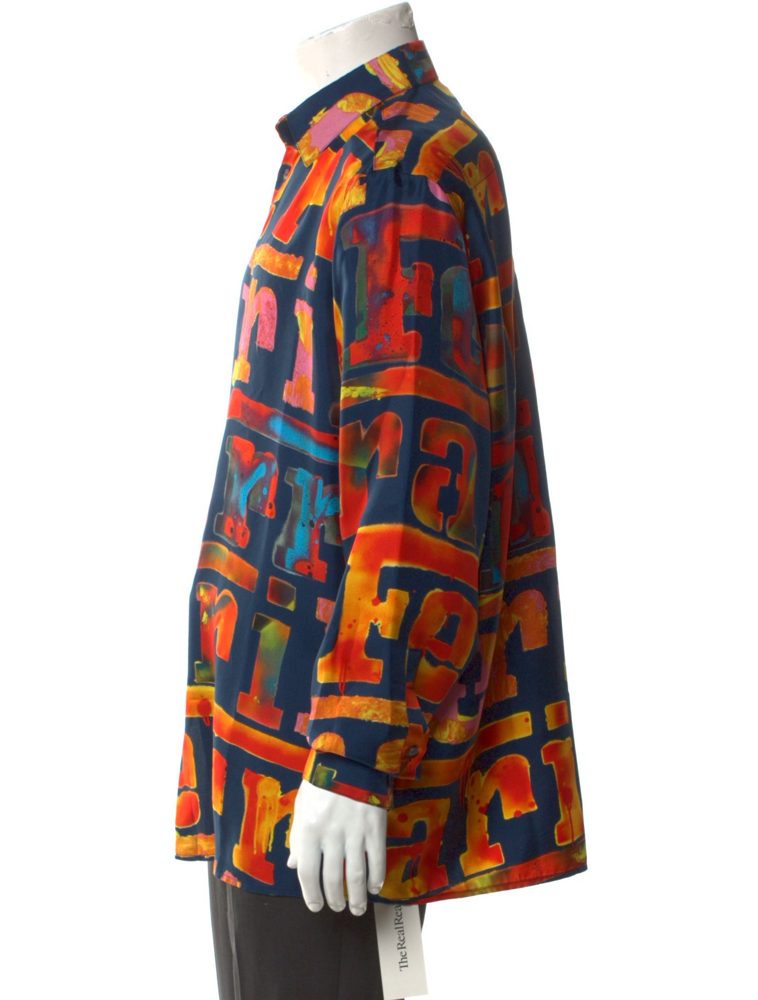 Ferrari Silk Printed Shirt w/ Tags