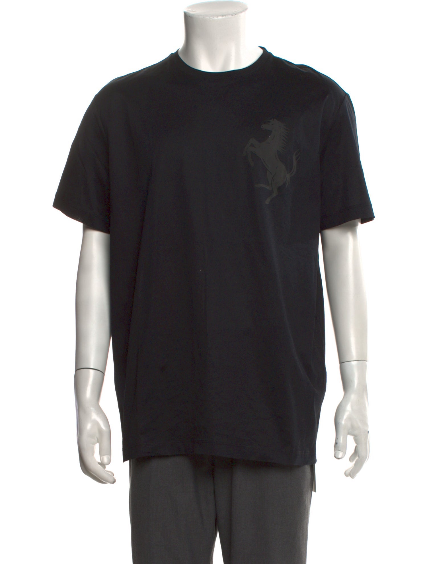 Ferrari Crew Neck Short Sleeve T-Shirt