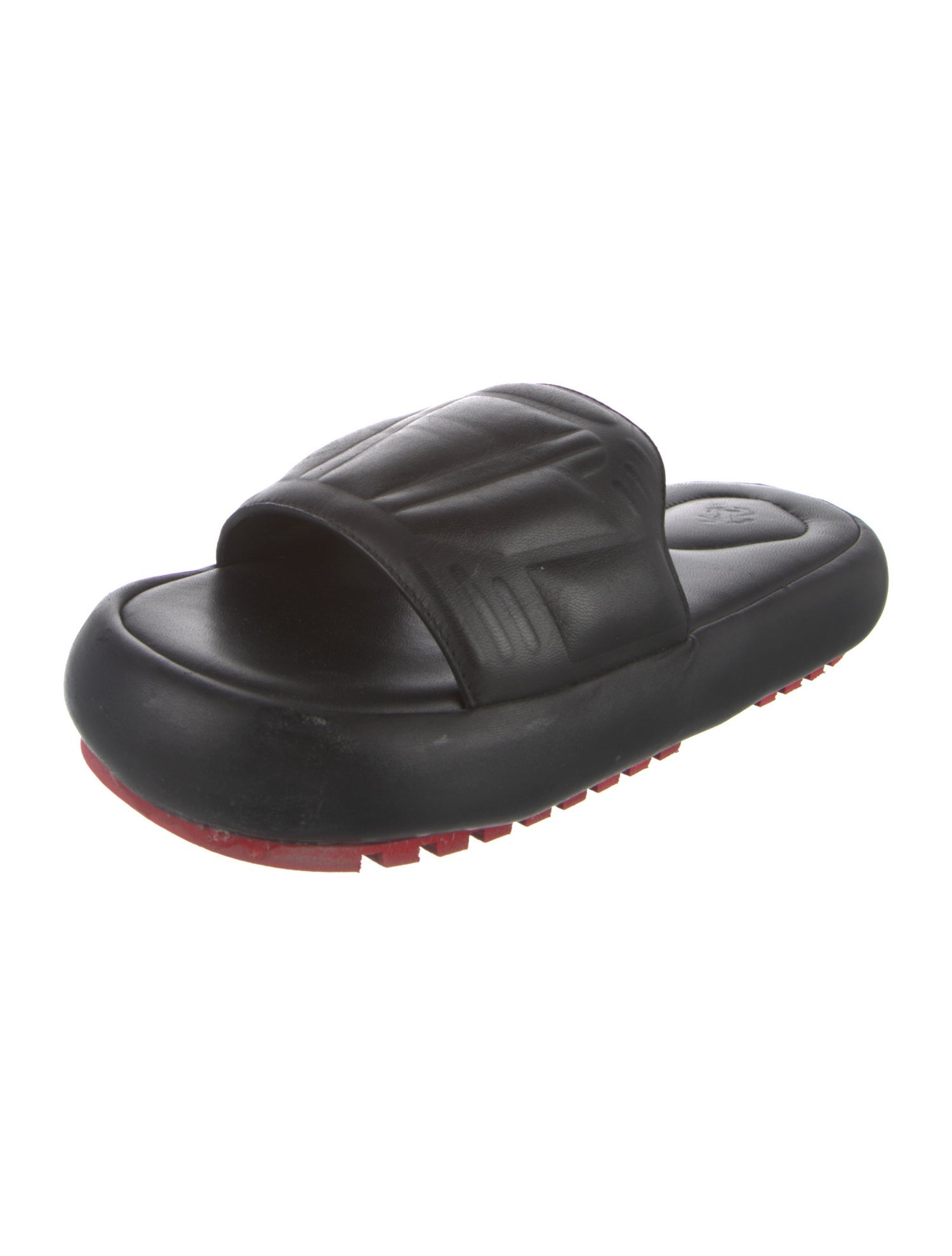 Ferrari Leather Slides