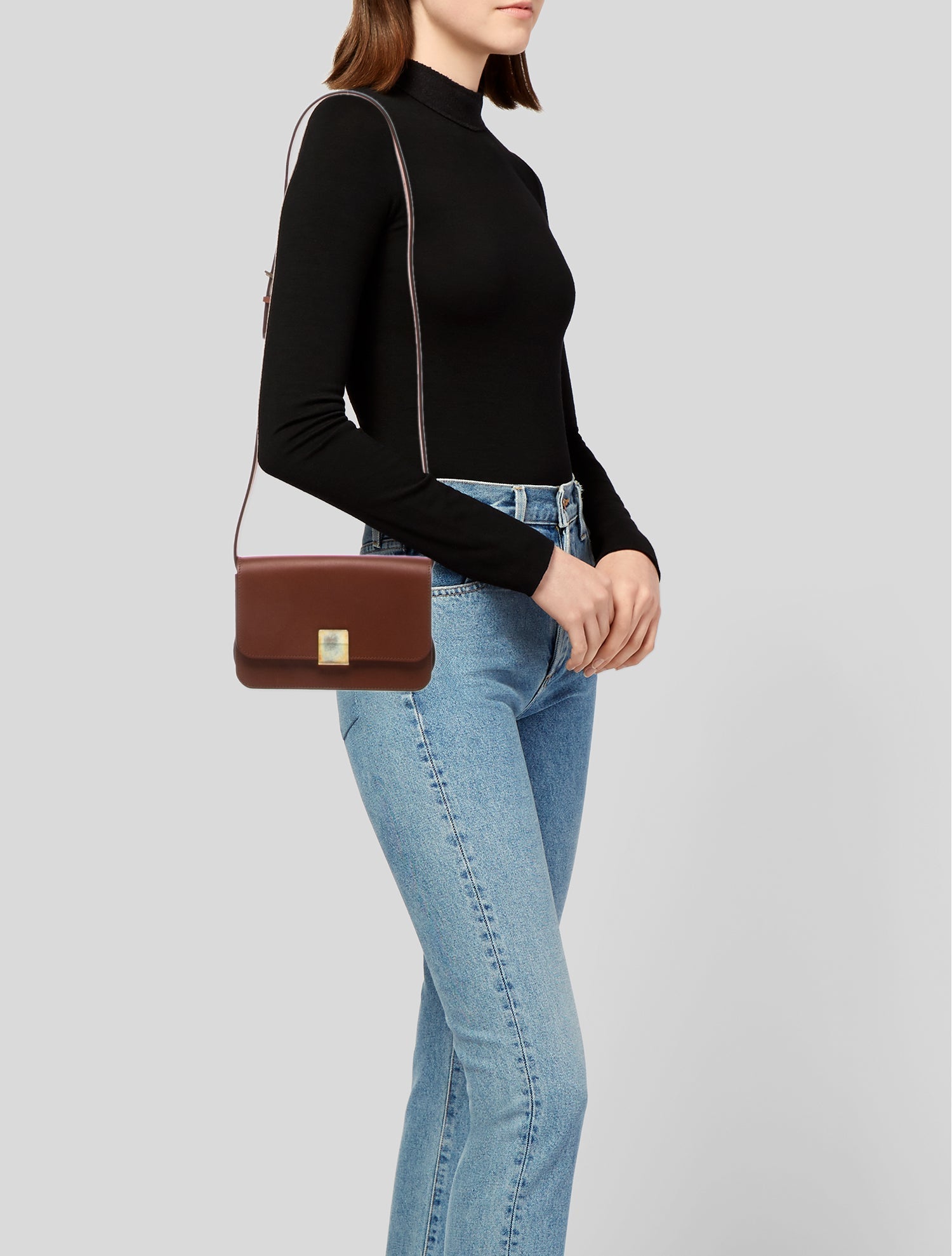 Ferian Leather Crossbody Bag