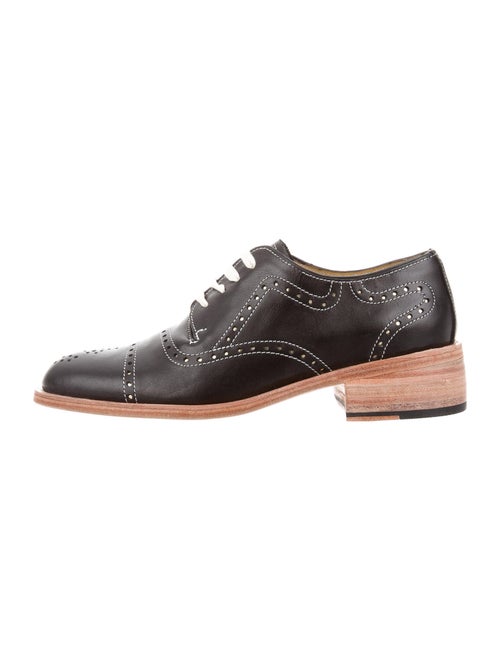 Florsheim x Esquivel Leather Oxfords Black