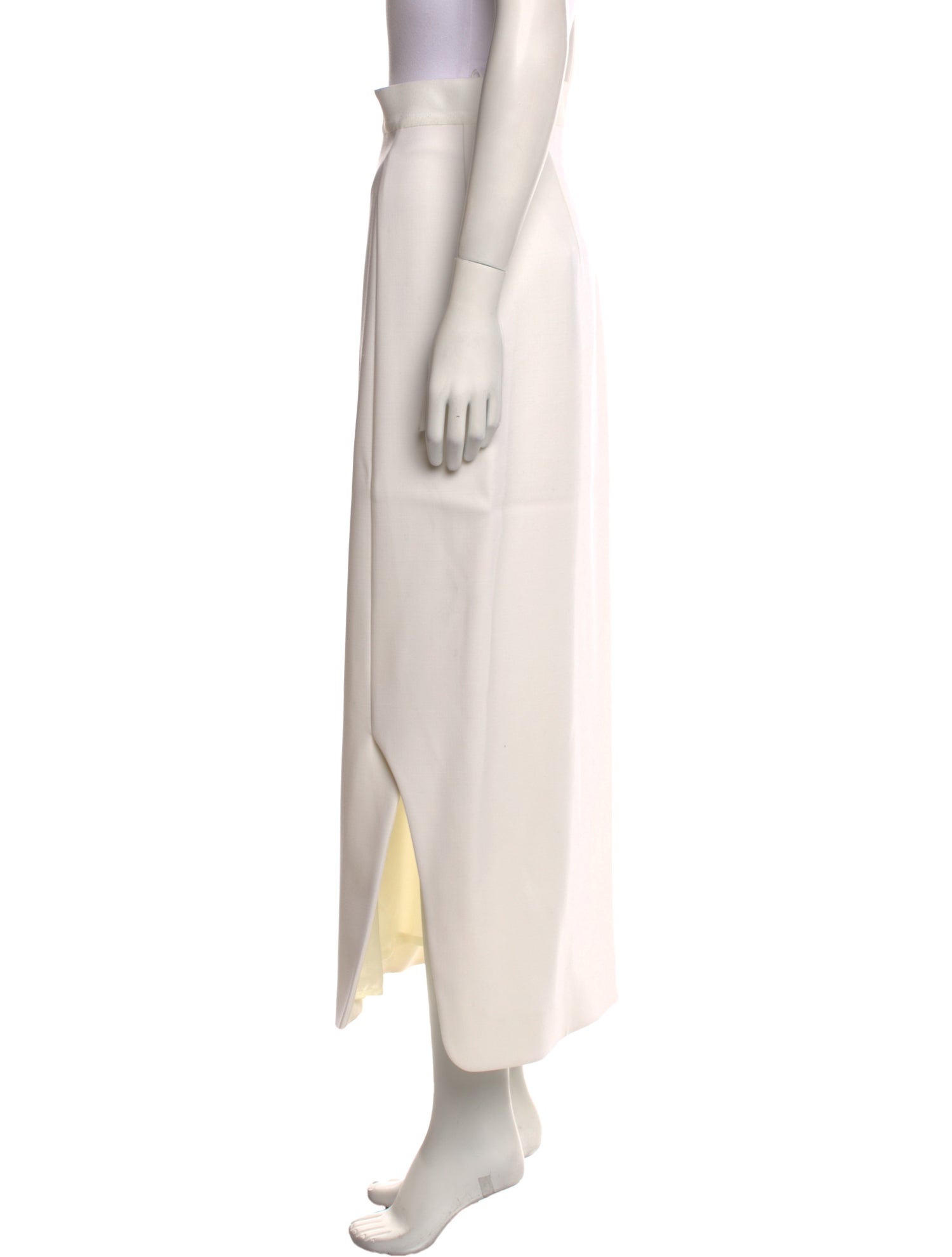 FFORME Wool Midi Length Skirt