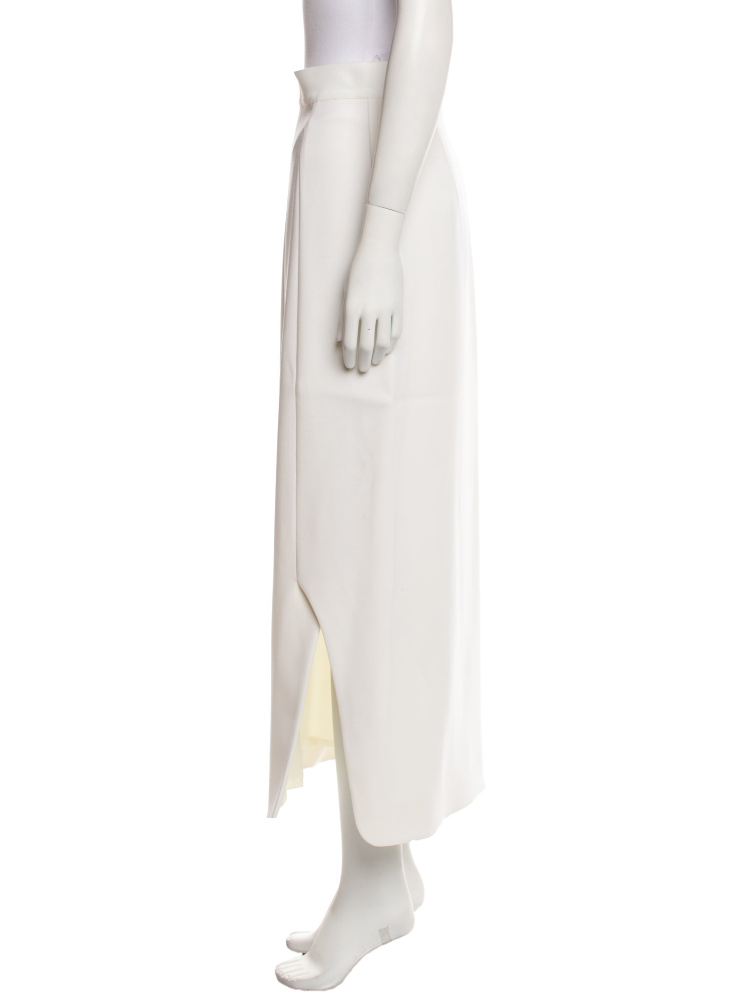 FFORME Wool Midi Length Skirt