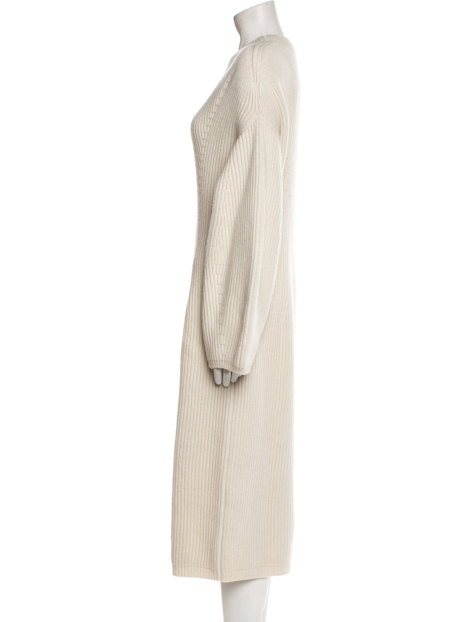 FFORME Crew Neck Midi Length Dress