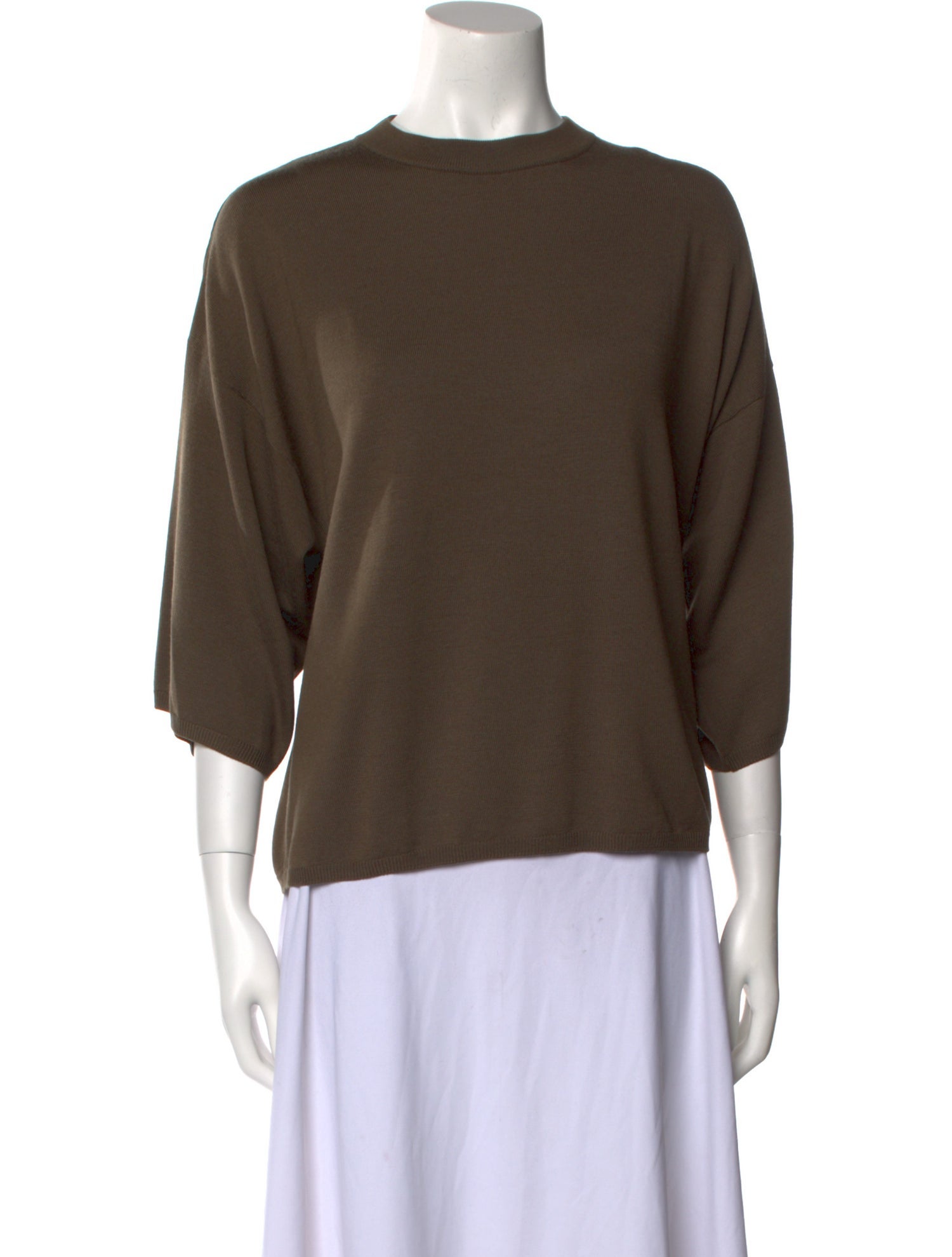 FFORME Wool Crew Neck Sweater