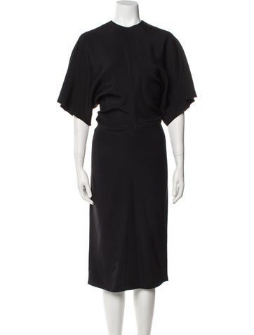 Fforme Dresses Crew Neck Midi Length Dress XS