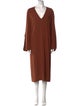 FFORME V-Neck Long Dress