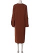 FFORME V-Neck Long Dress