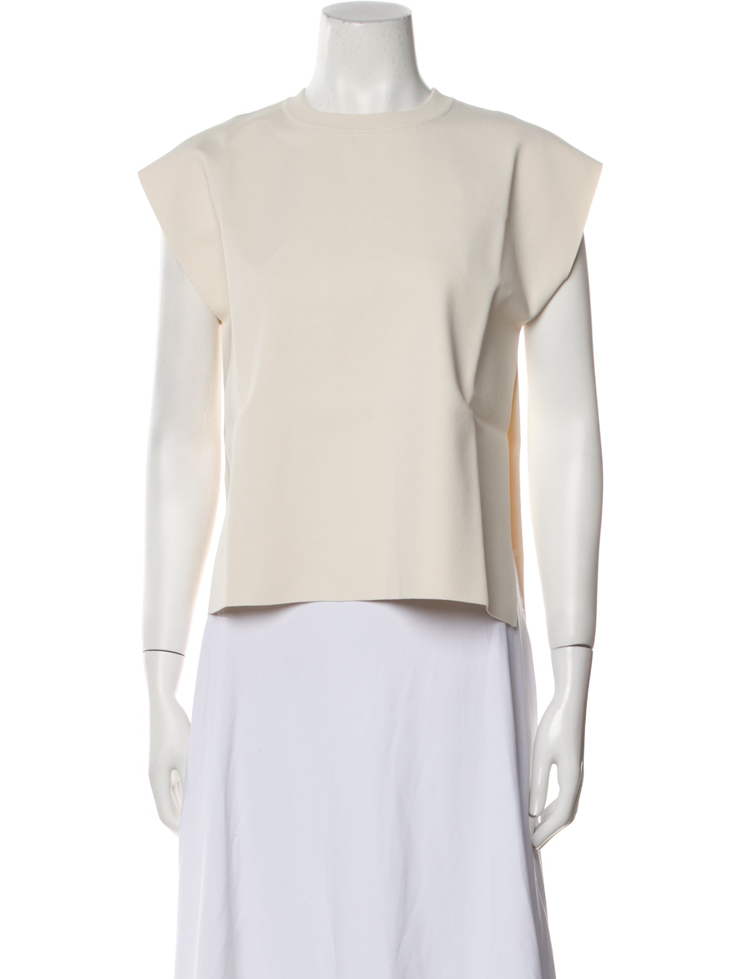 FFORME Crew Neck Short Sleeve Crop Top w/ Tags