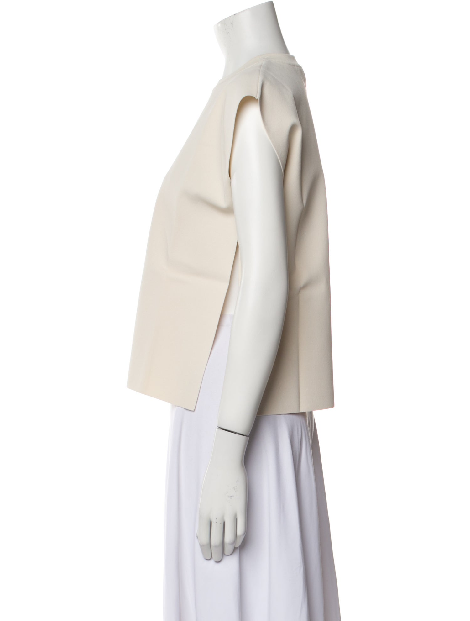 FFORME Crew Neck Short Sleeve Crop Top w/ Tags