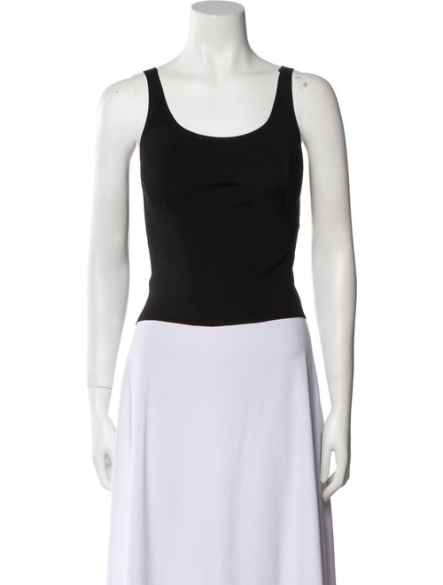 FFORME Scoop Neck Sleeveless Crop Top