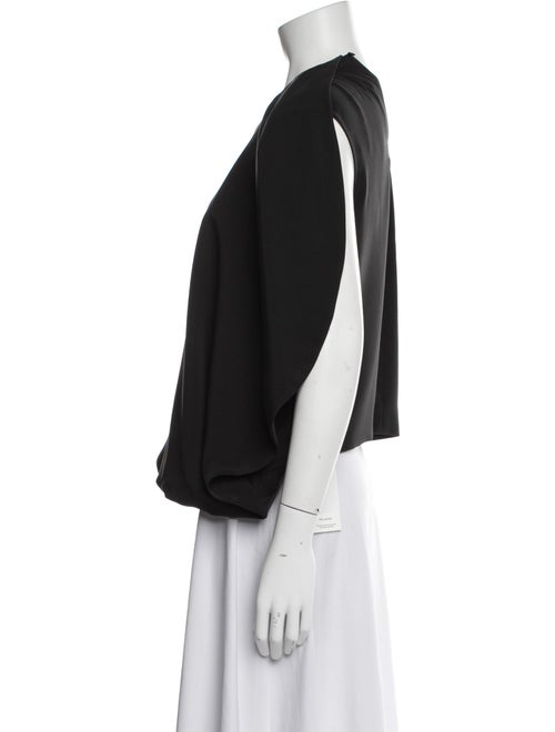 FFORME Silk Crew Neck Blouse