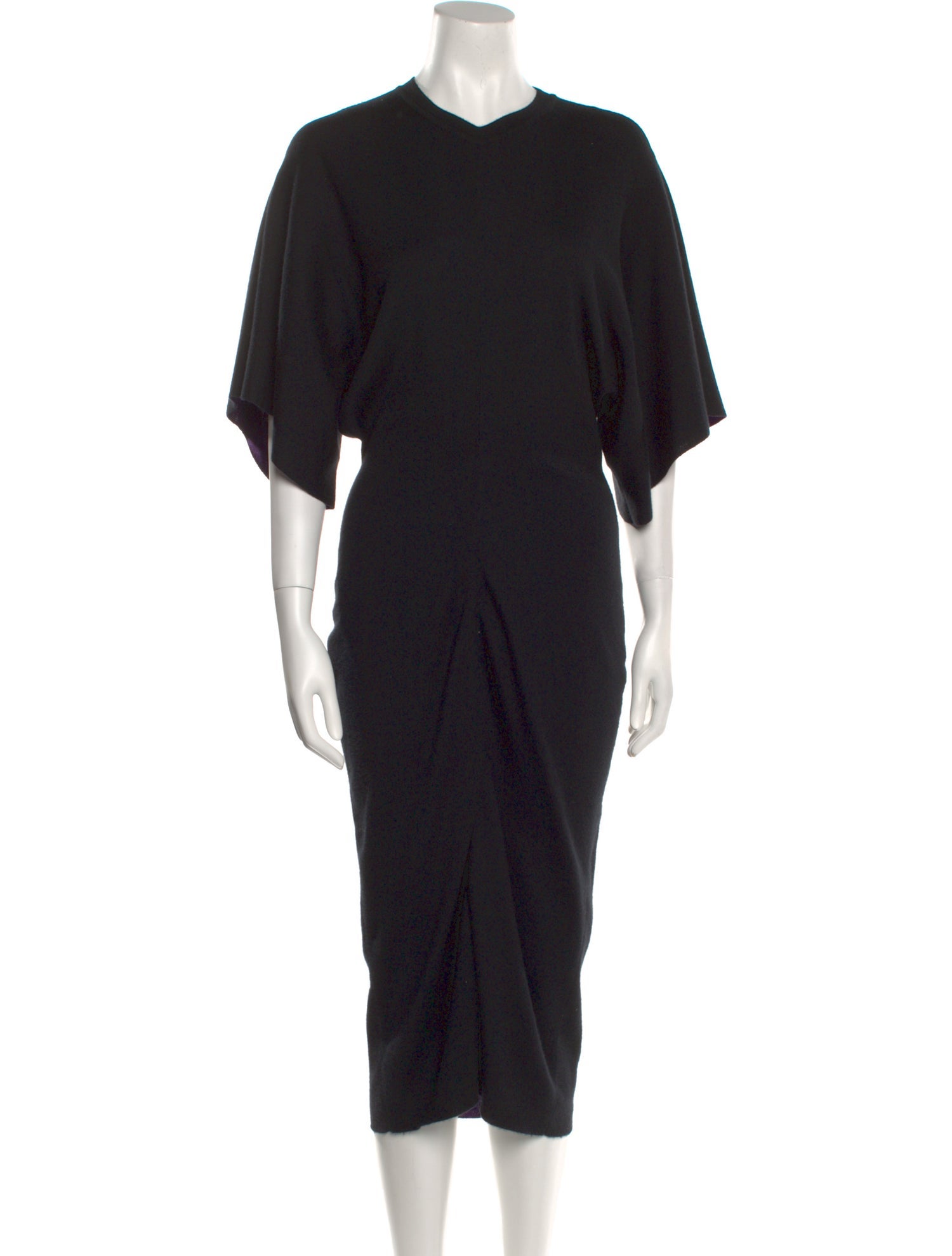 FFORME Crew Neck Long Dress