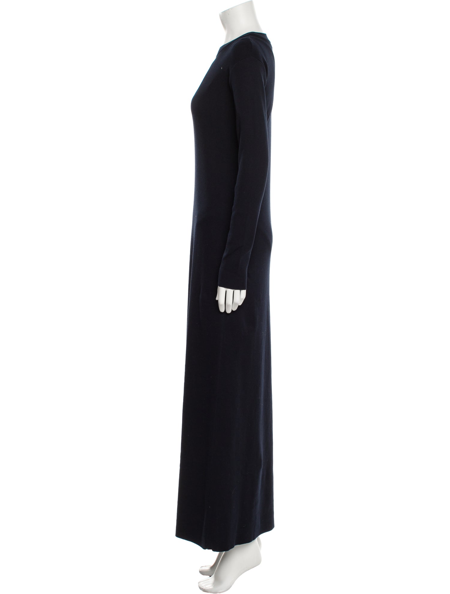 FFORME Crew Neck Long Dress
